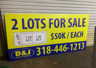 4×8 Coroplast For Sale Sign